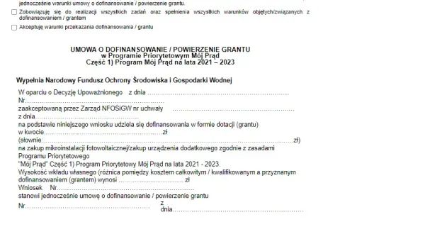 Prosty przewodnik: jak bez błędów wypełnić wniosek o dofinansowanie Mój Prąd