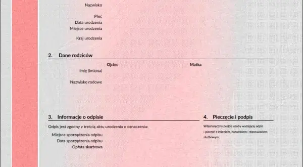 Skrócony odpis aktu urodzenia krok po kroku. Szybko i bez stresu w urzędzie