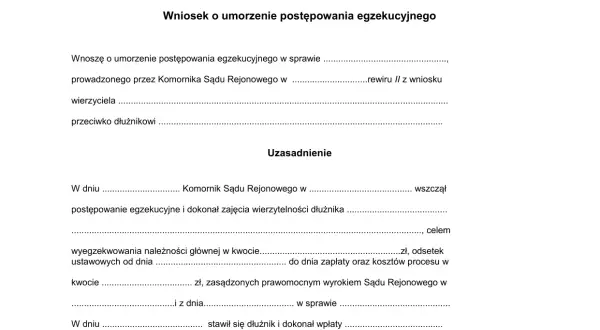 Jak umorzyć postępowanie egzekucyjne? Prawne sposoby dla zadłużonych