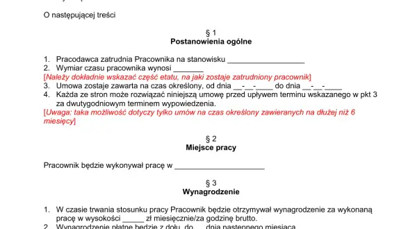 Umowa o pracę na jaki okres? Poznaj prawdziwe zasady zatrudnienia w Polsce